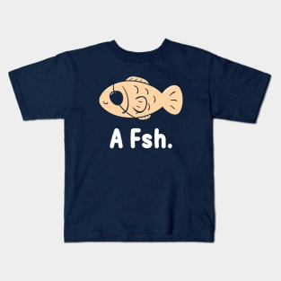 Fish with no eye Kids T-Shirt